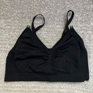 Black Pumping/Nursing Bra
